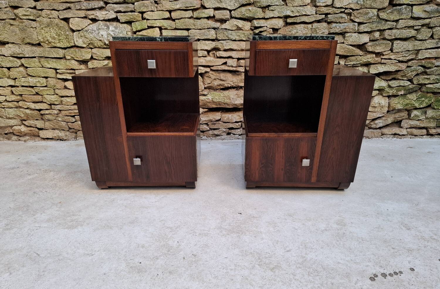 Art Deco bedside tables