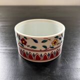 Pot chinois décor rouge