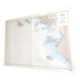 Map of the West Coast of France from Belle Ile to Noirmoutier Island 1981
