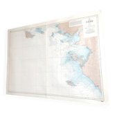 Map of the West Coast of France from Belle Ile to Noirmoutier Island 1981