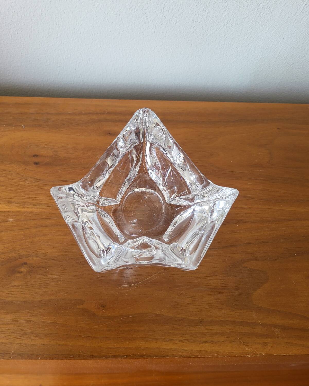 Daum France Crystal Pocket Ashtray