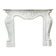 Louis XV style fireplace in Carrara marble, circa 1980