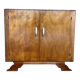 ✨🪵 Vintage honey oak sideboard – 2 doors – Art Deco style 🪵✨