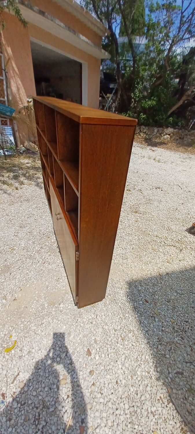Scandinavian open bookcase vintage 1950s open bookcase