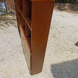 Scandinavian open bookcase vintage 1950s open bookcase