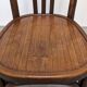 Set of 8 Baumann bistro chairs in bent beech, France circa 1930.
