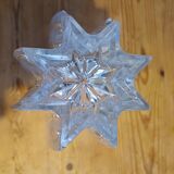 Art deco crystal vase