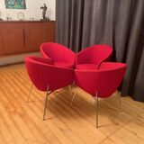 A set of four Megan club armchairs designed by René Holten, Artifort, the Netherlands