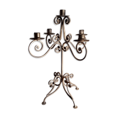 Chandelier 5 iron branches 1970