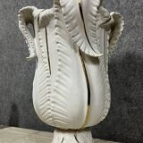 Albert Laurent Limoges: large vase entitled "les algues" Art Deco period circa 1940