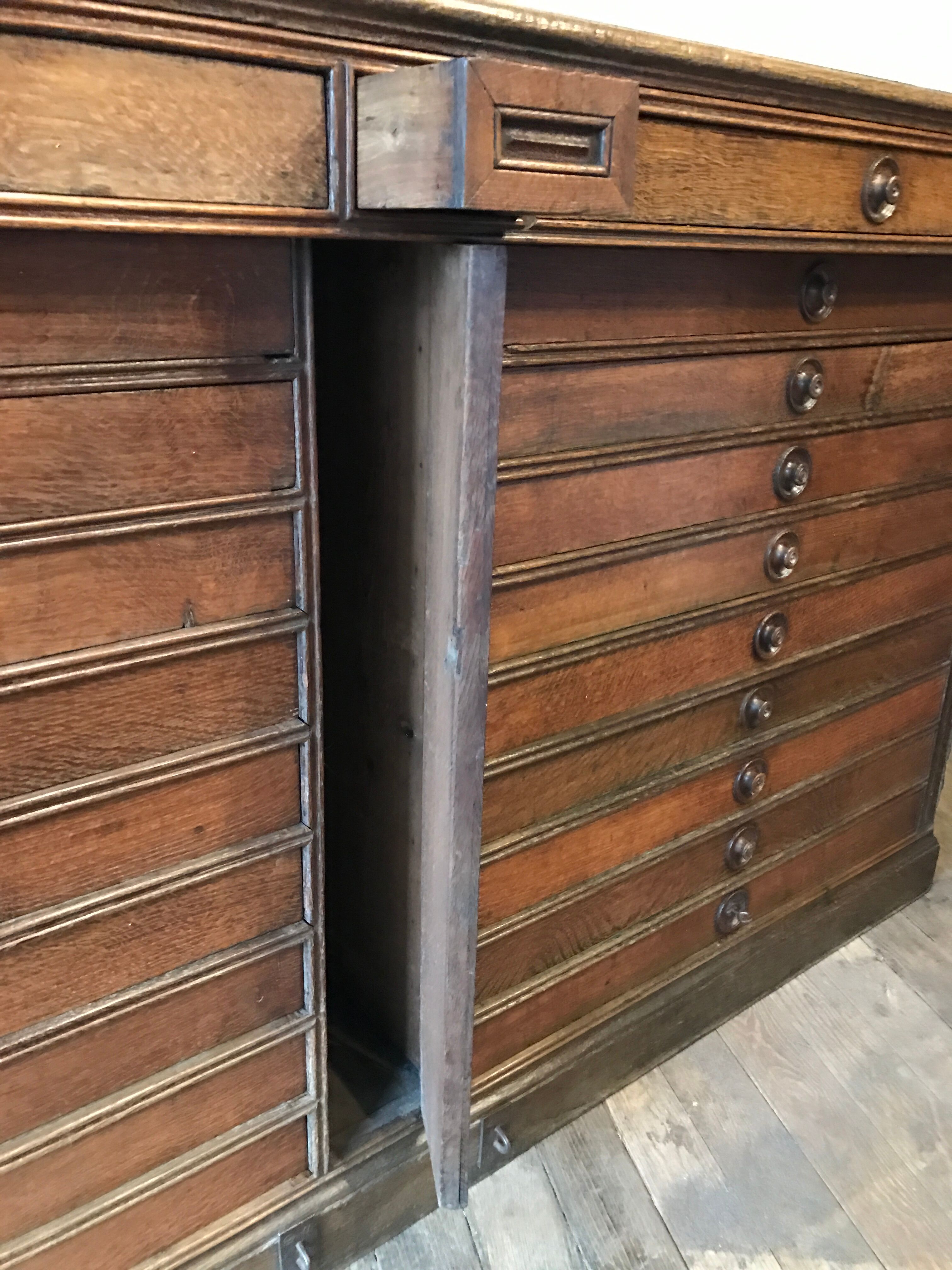 TRADE IN MASSIVE OAK DESK 1900