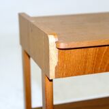 Teak bedside table, sweden, 1960