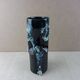 Old roll vase, sea foam, Fat Lava, Vallauris