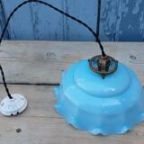 Suspension en opaline blue