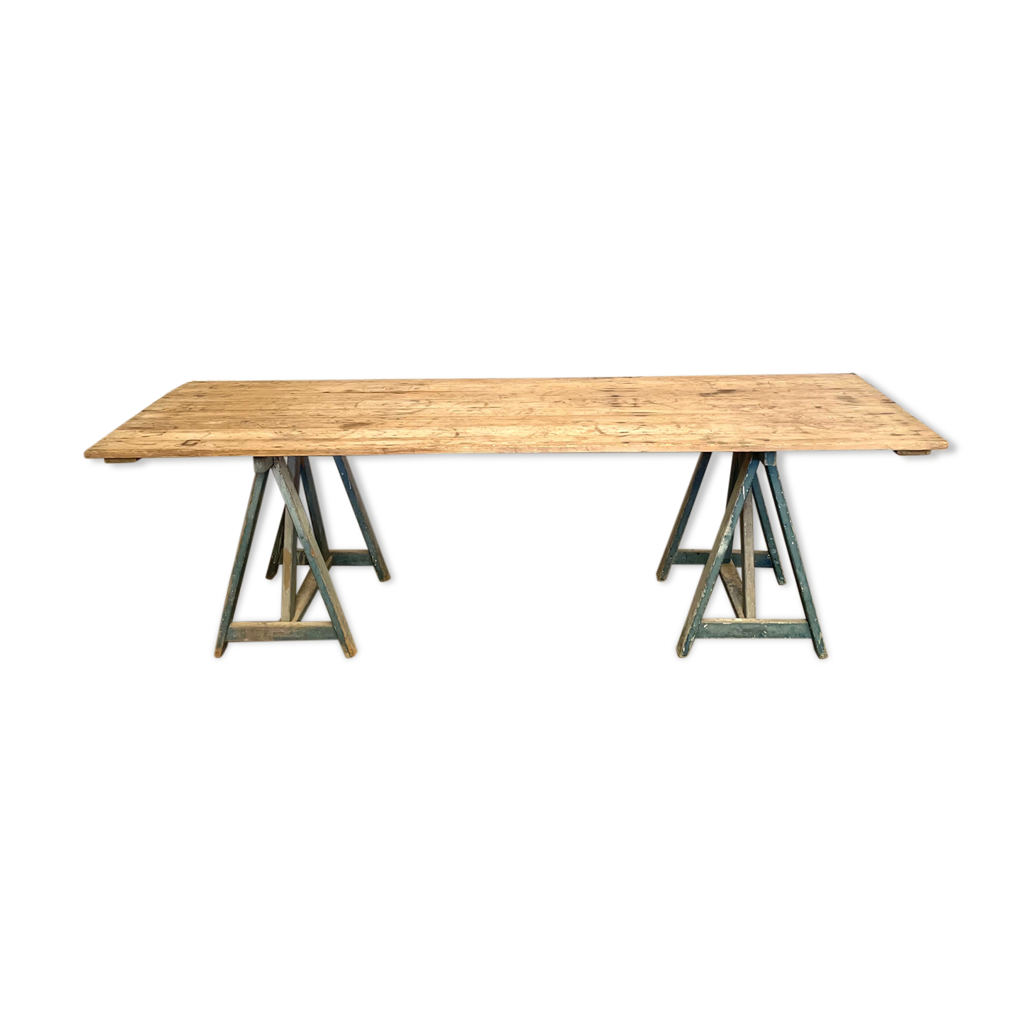 Trestle top table
