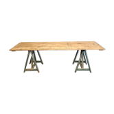 Trestle top table