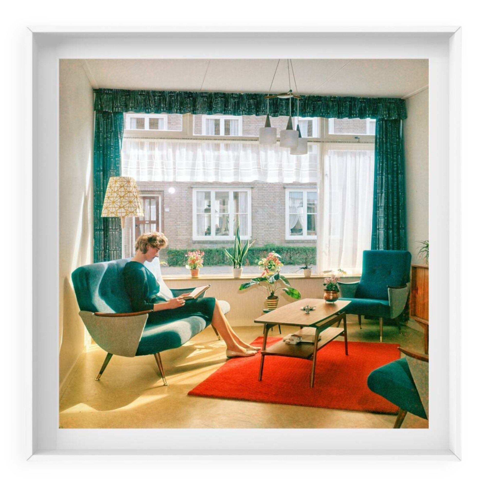 Reading Woman in the Sunlight – Netherlands, 1961 fine art