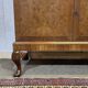 1950s English buffet bar in walnut and walnut burl.