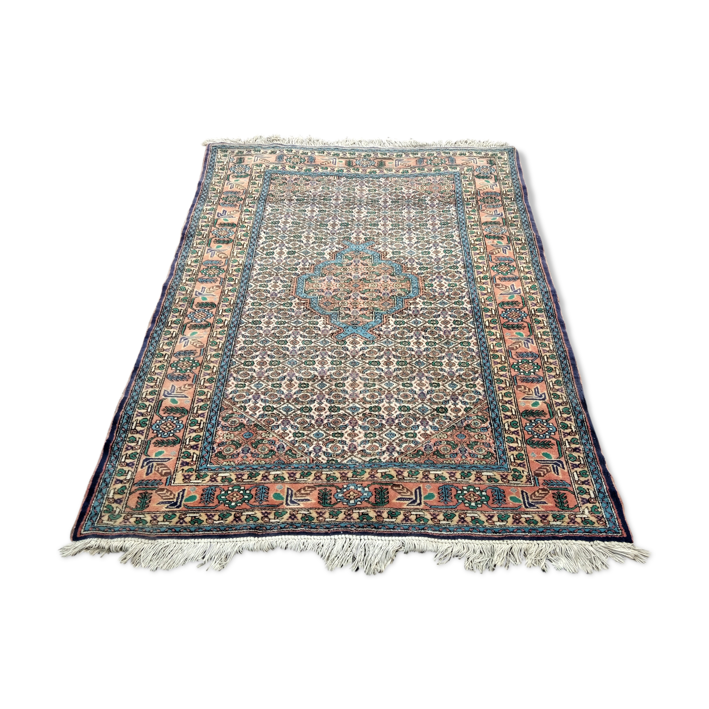 Ancien tapis d'orient - 197 x 134cm