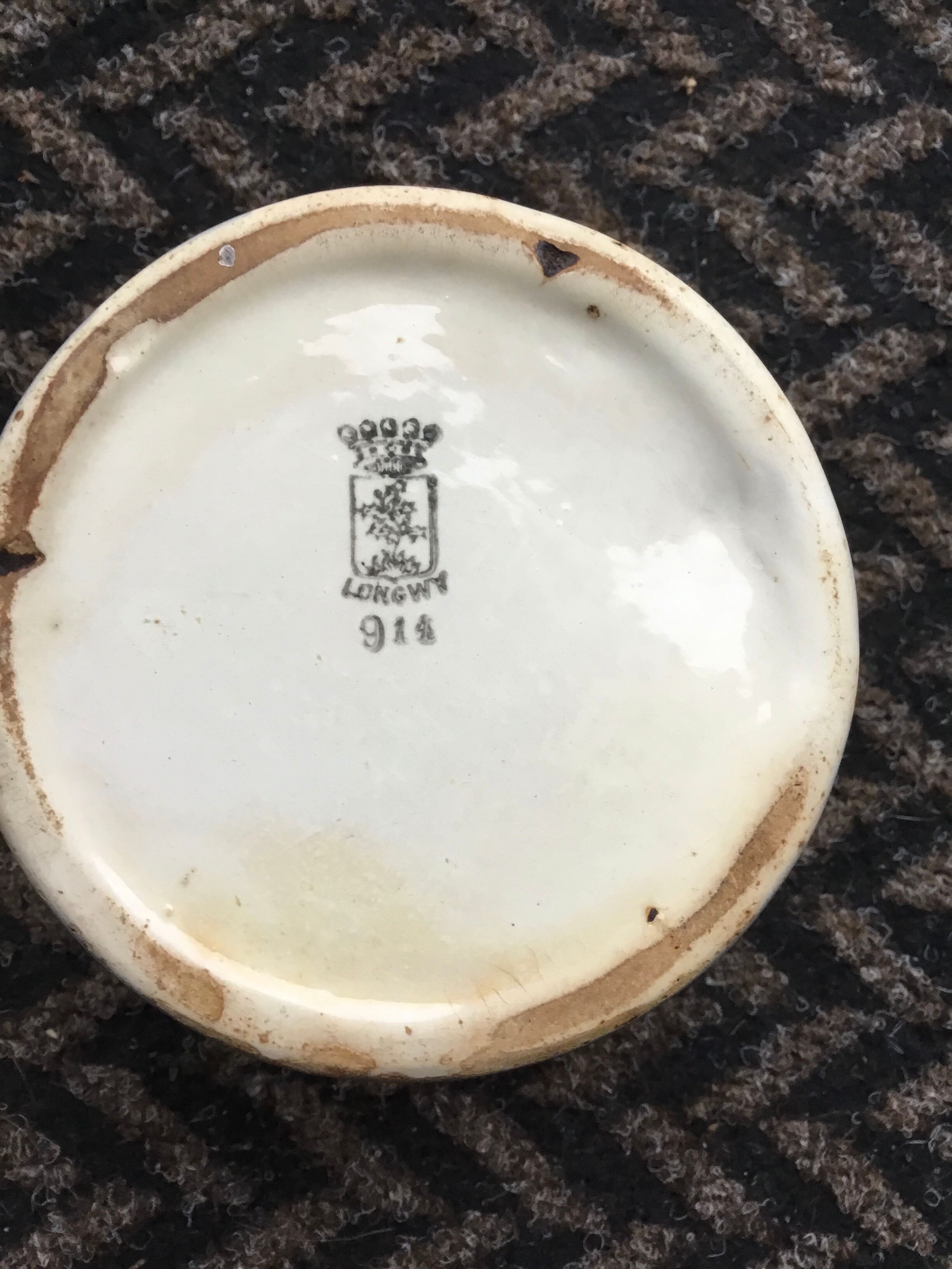 Pitcher earthenware of Longwy