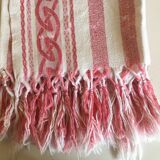 30's monogram M knotted fringe dint