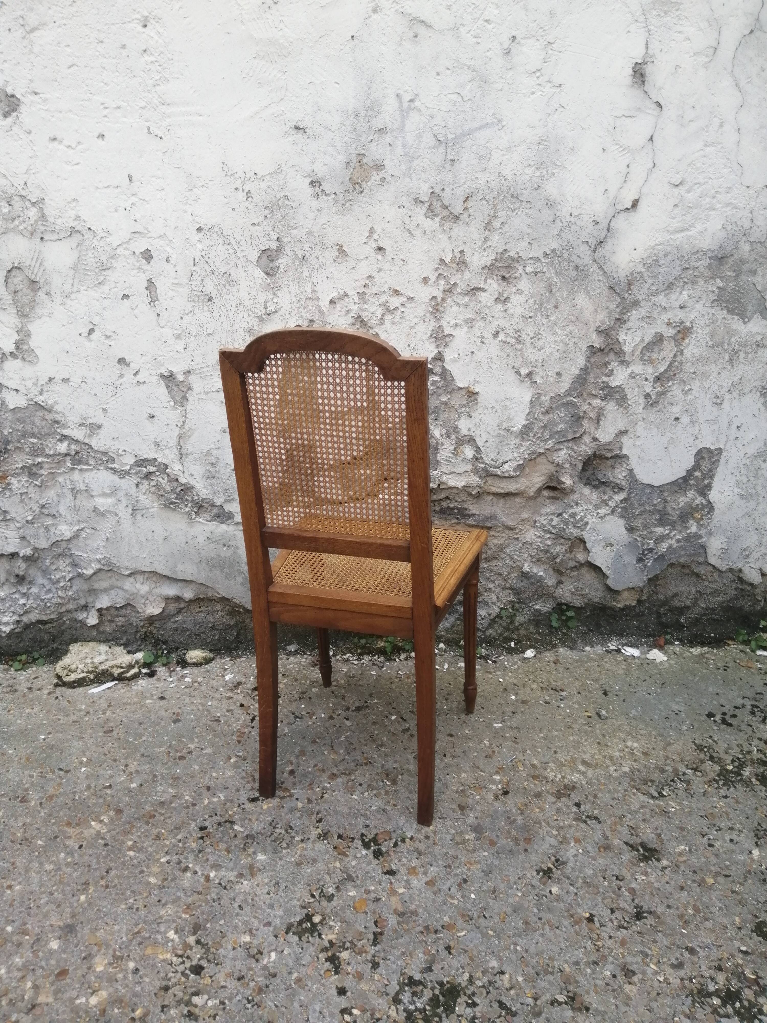 Cannage chair