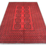 Red Wool Carpet Traditional Ziegler Rug- 164x237cm