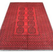 Red Wool Carpet Traditional Ziegler Rug- 164x237cm
