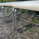 Series of 6 chairs Marcel Breuer Cesca B32