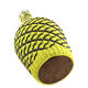 Bouteille scoubidou jaune