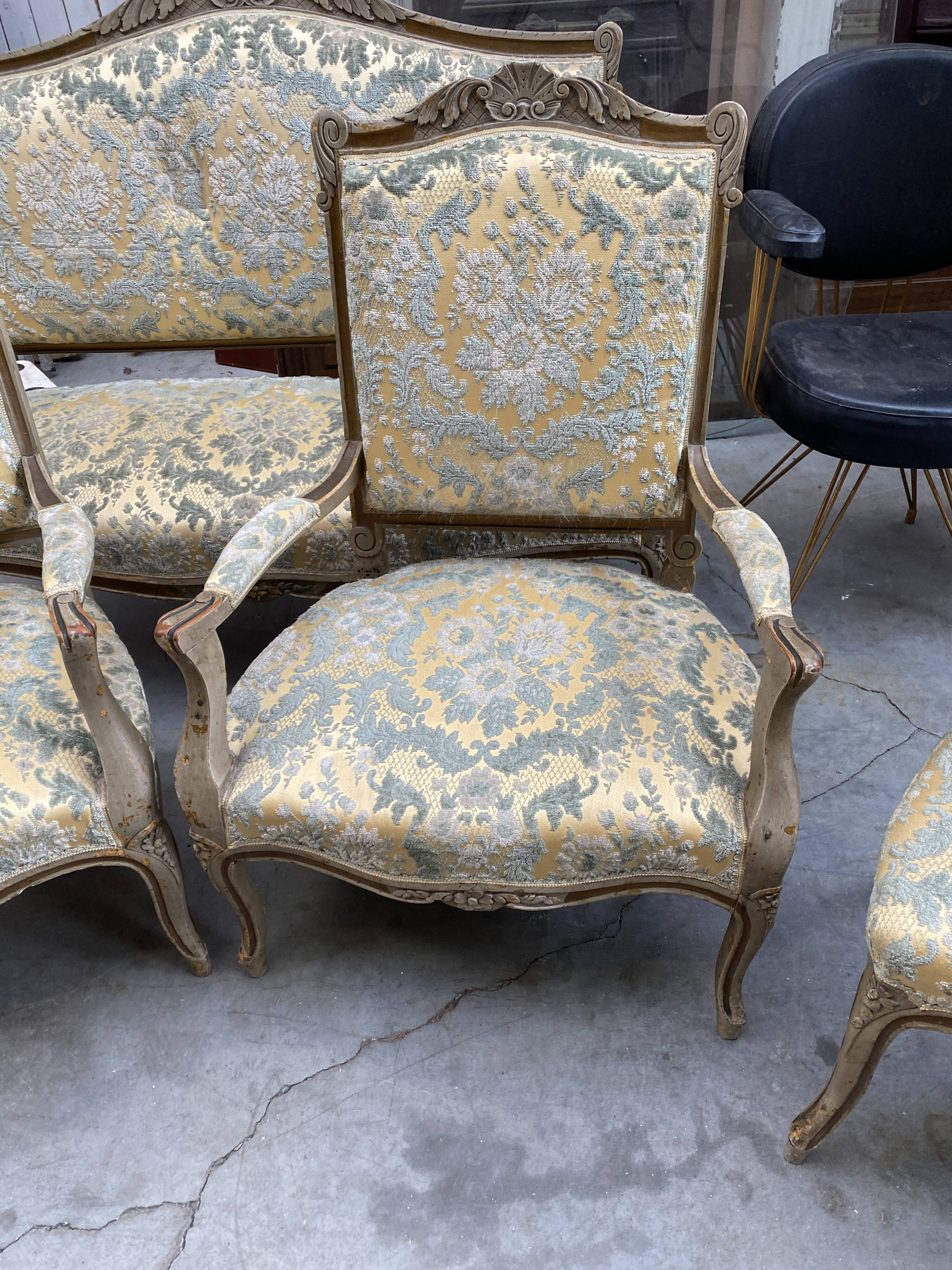 Regency style living room, 5 rooms