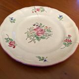 Set of 2 decorative floral plates