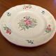 Set of 2 decorative floral plates