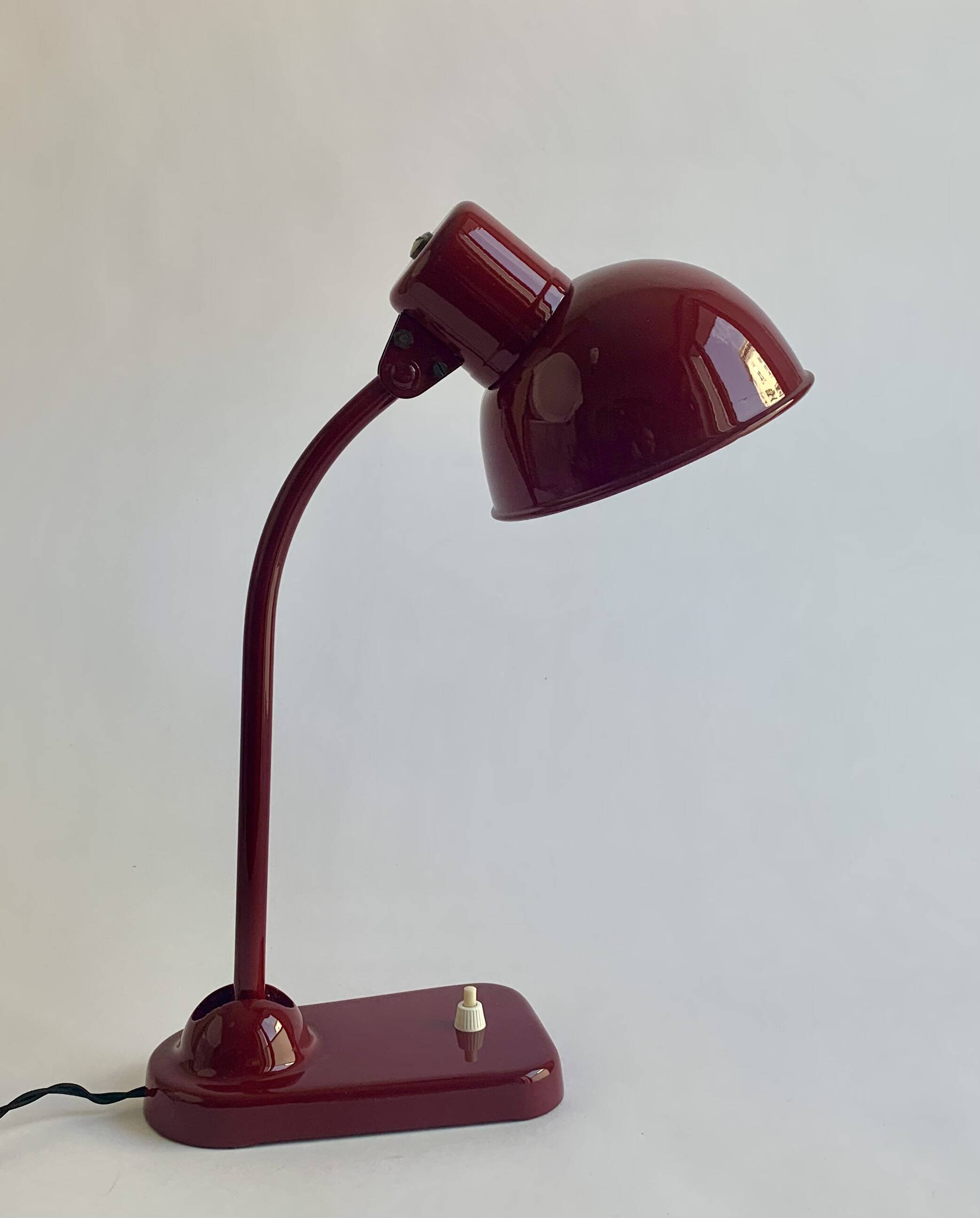 Bauhaus desk lamp, Germany, 1940s