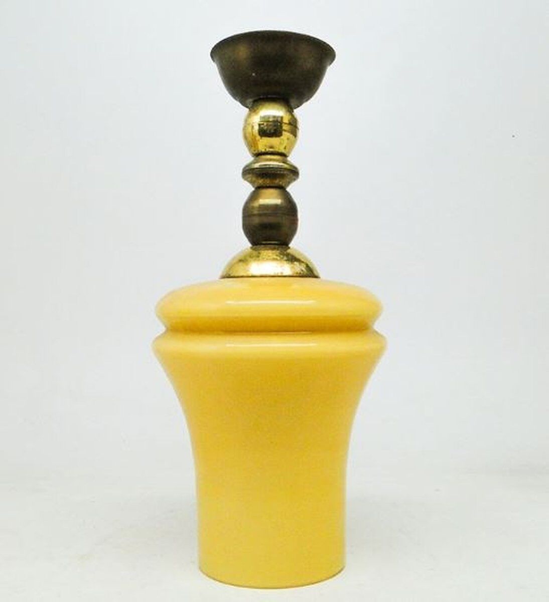Pop art style pendant lamp, Poland, 1960s