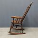 Antique Dutch rocking chair from the early 1900s