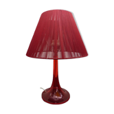 Lampe en plexiglas rouge design
