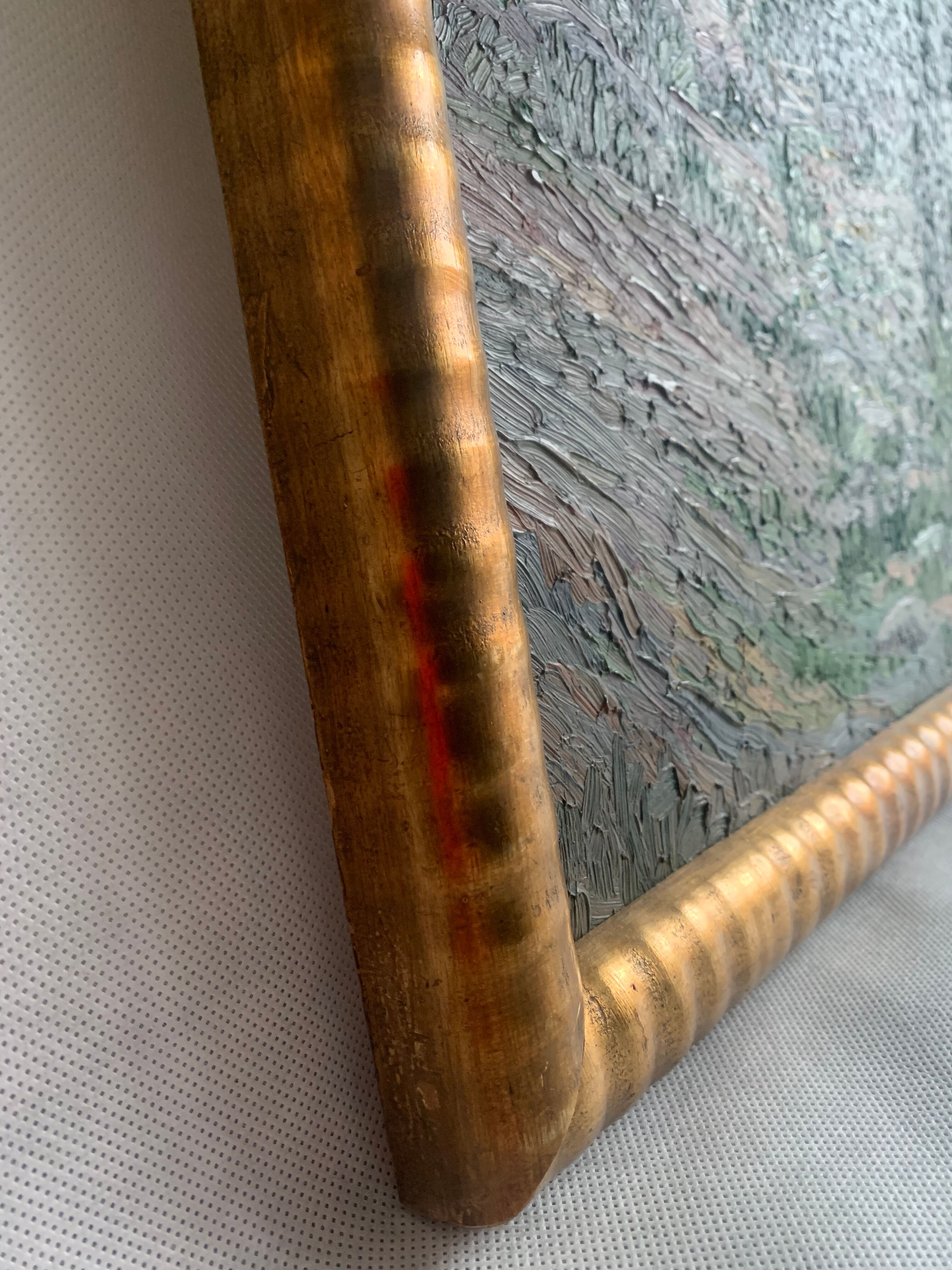 Peinture à l’huile de paysage 1920