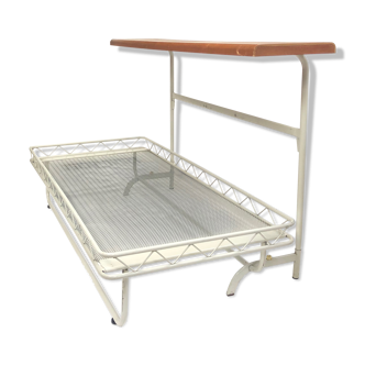 Vintage bed Wim Rietveld for Auping bed, folding model