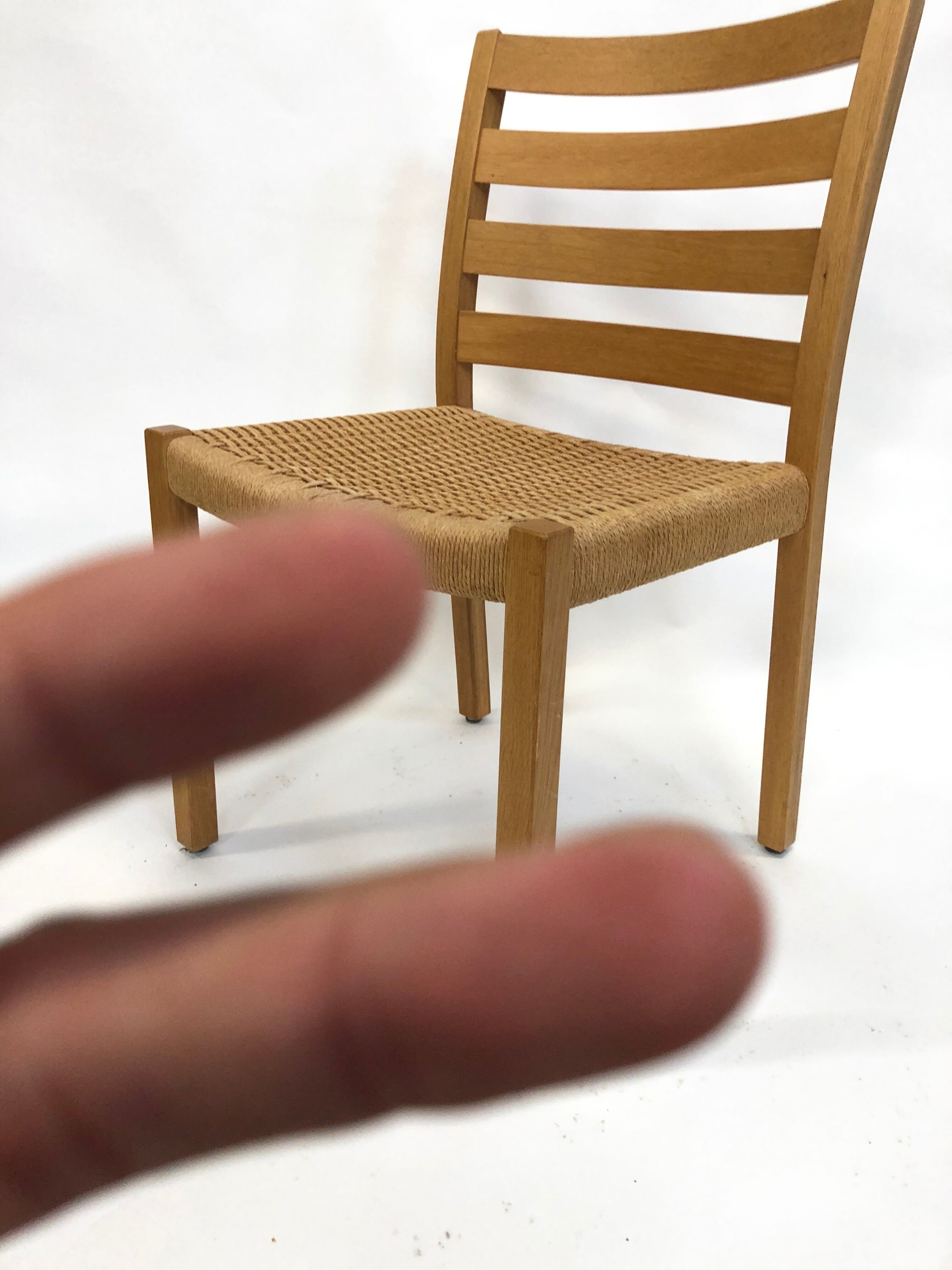 Vintage chair JL Muller M-belfabrik model No. 408 design 1960 Denmark