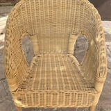 Wicker children's chair