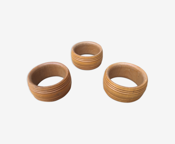 Ronds de serviette en bois