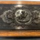 Jewelry Box Napoleon III in black wood carved XIX century