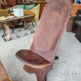 Pair of African palaver chairs