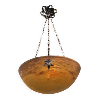 Muller brothers art deco pendant light