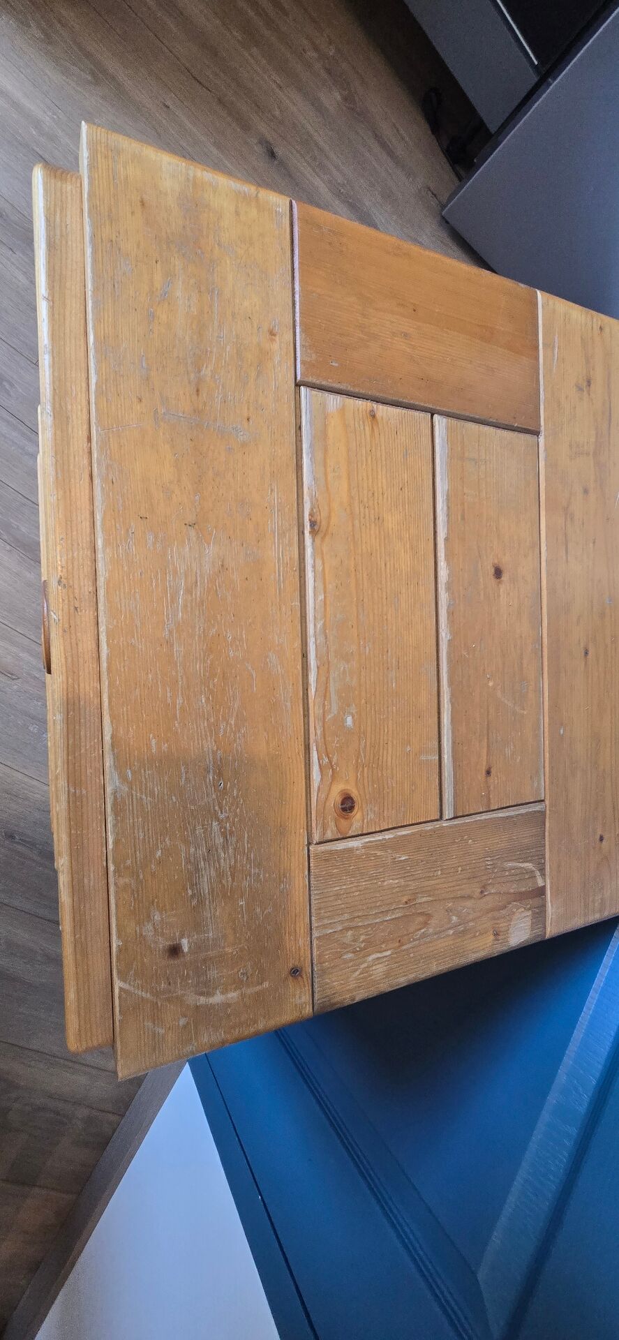 Chest of drawers with 4 drawers in solid pine Charlotte Perriand – Les Arcs, 1970