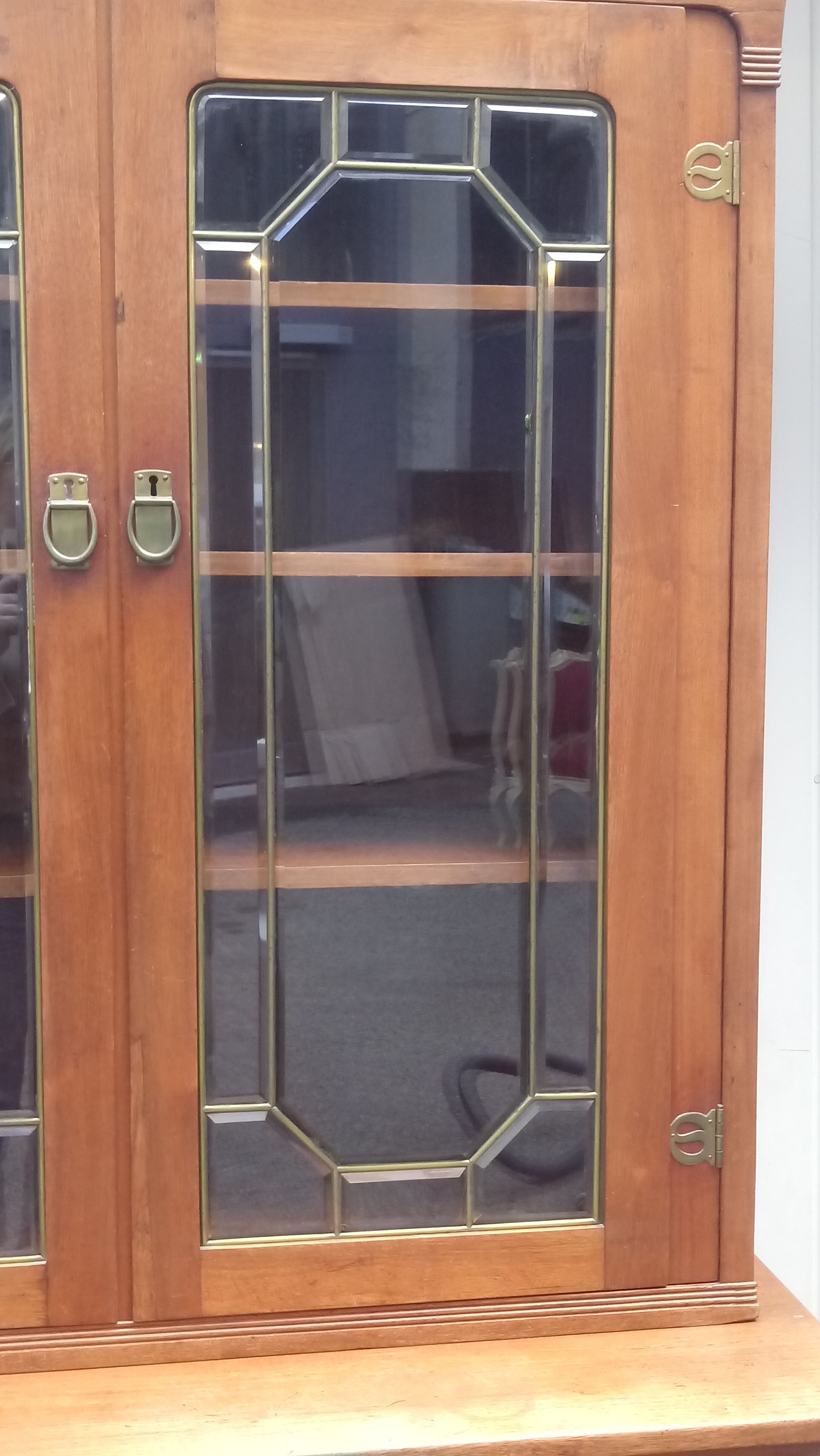 Furniture library showcase 2 bodies jurgenstil 1920 art-deco