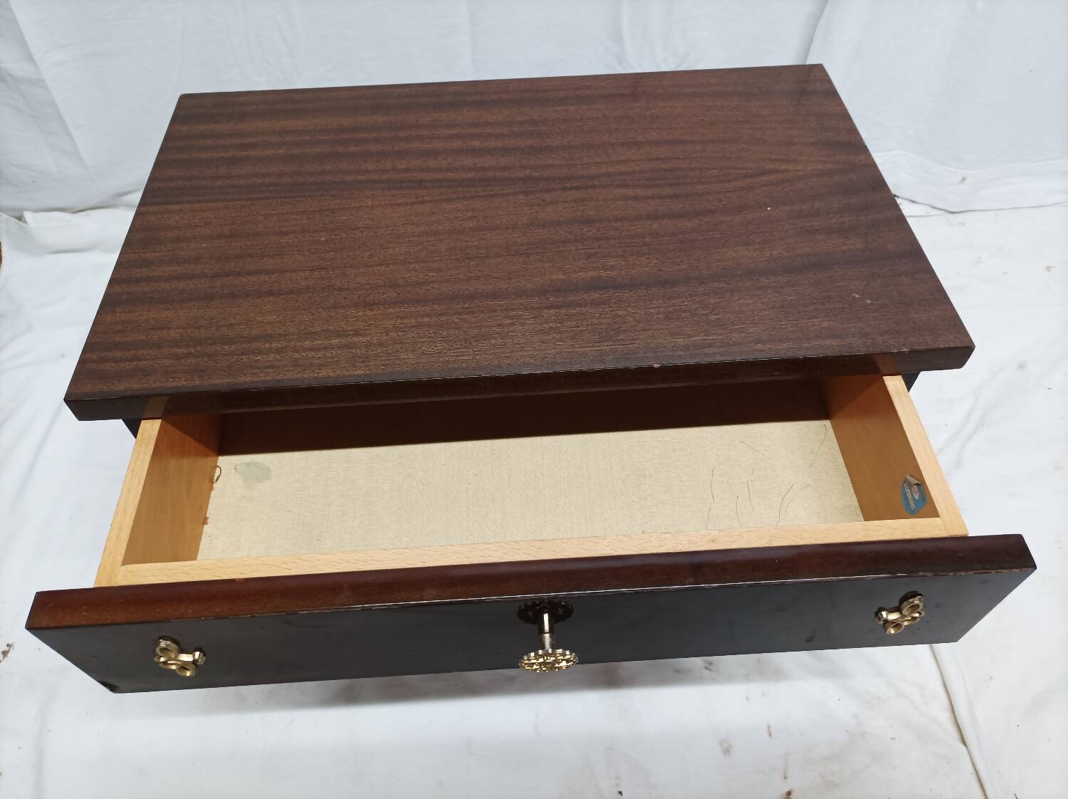 Vintage lacquered nightstand