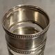 Solid silver napkin ring Minerva with Louis XVI style guilloché decoration