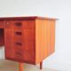 Bureau en teck massif danois vintage